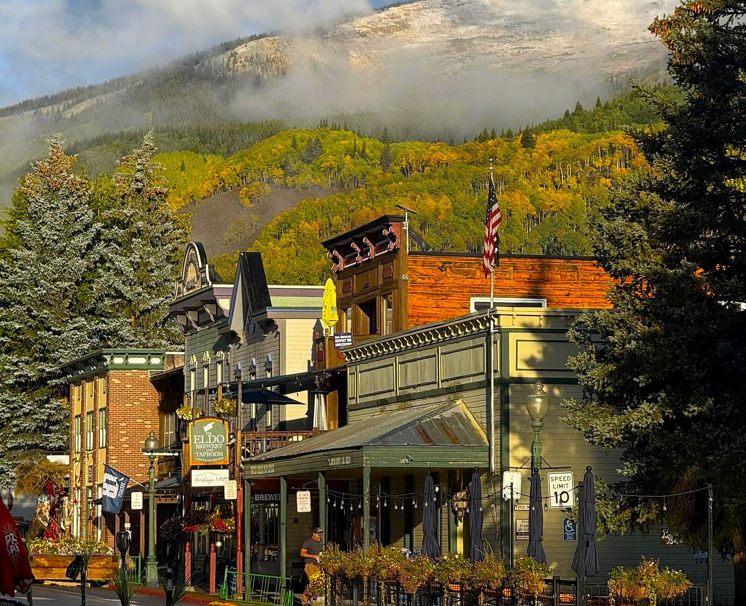 Town of Crested Butte fall colors