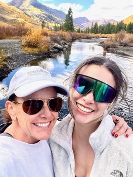 Dawn and ally summer photo crested butte