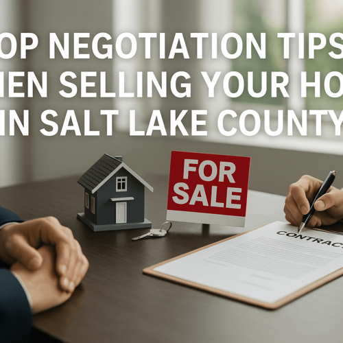 Top Negotiation Tips When Selling Your Home in Salt Lake County
