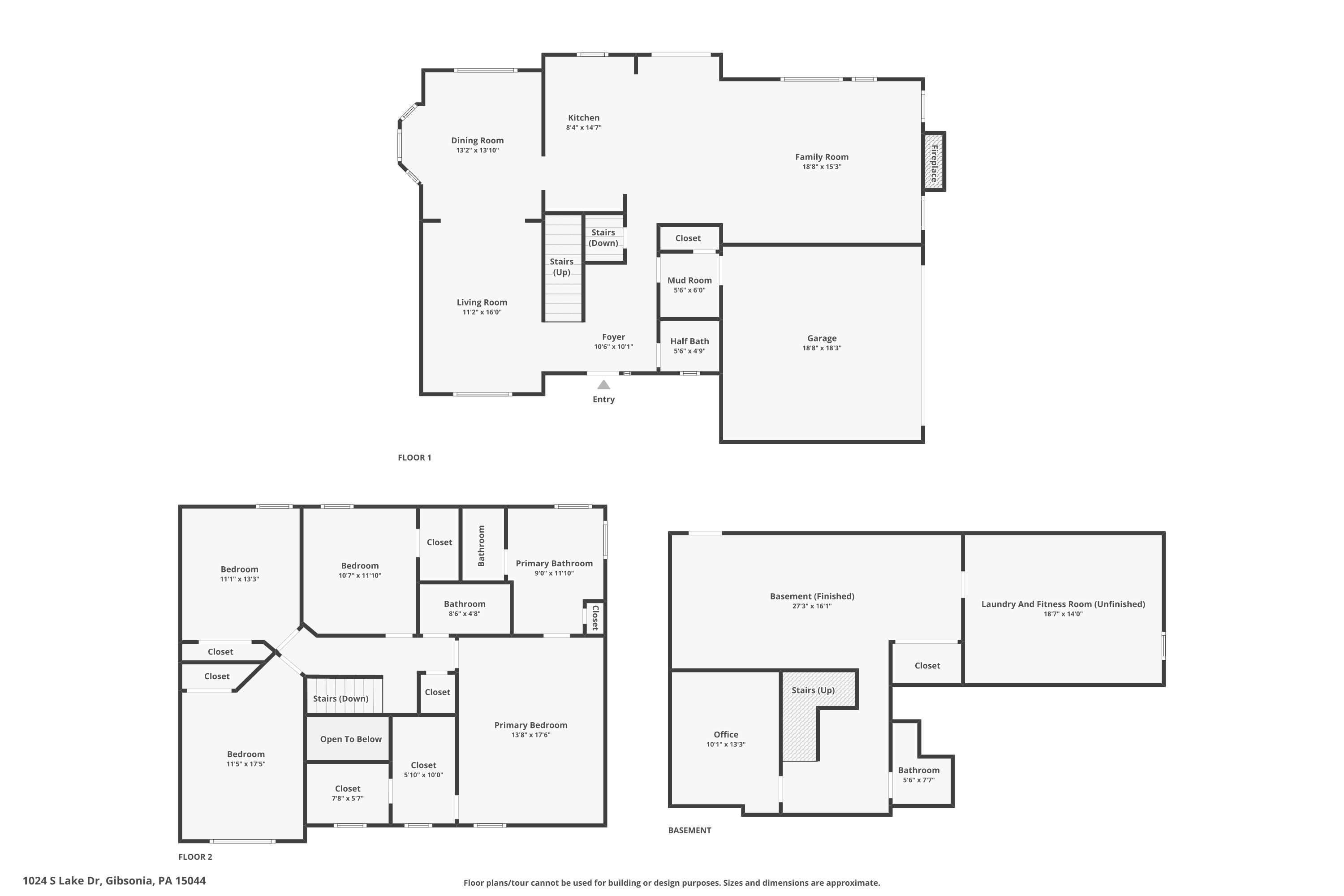 1204SLakeDr-FloorPlans-Combined