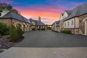 Executive estate for sale on lake with acreage.