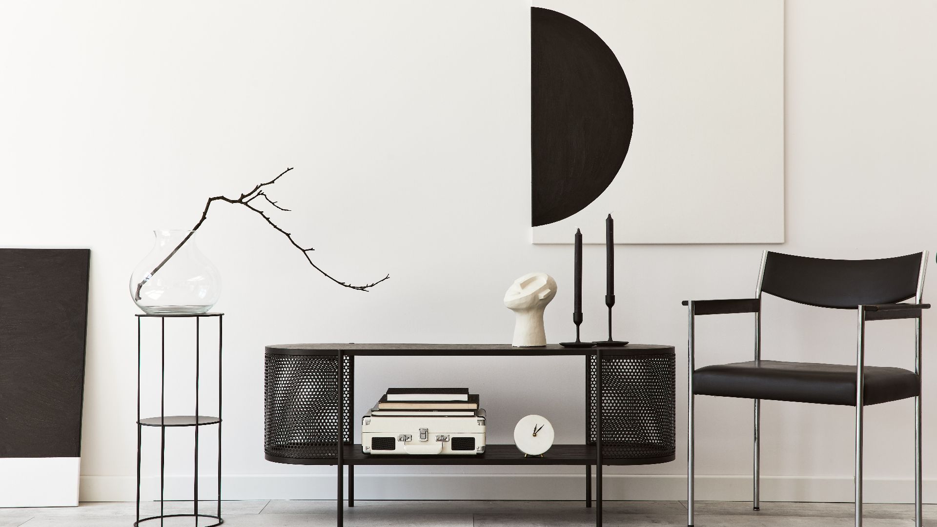 Interior design of modern living room