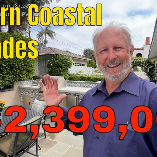 Inside a Coastal Modern Updated Home for Sale at 3609 Palos Verdes Dr North