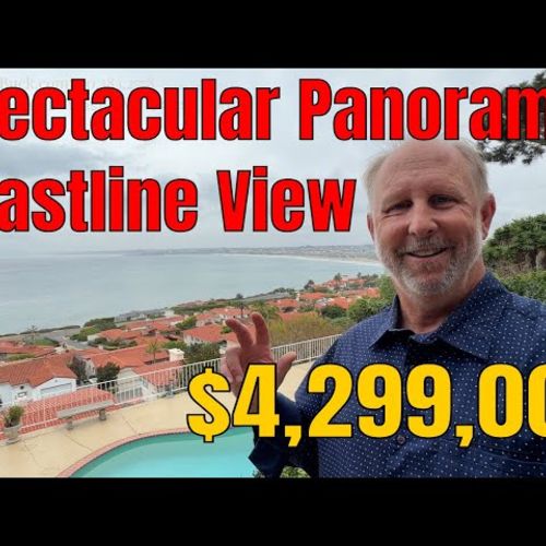 Amazing Queend Necklace Waves Breaking View of Beach at 605 Palos Verdes Dr West