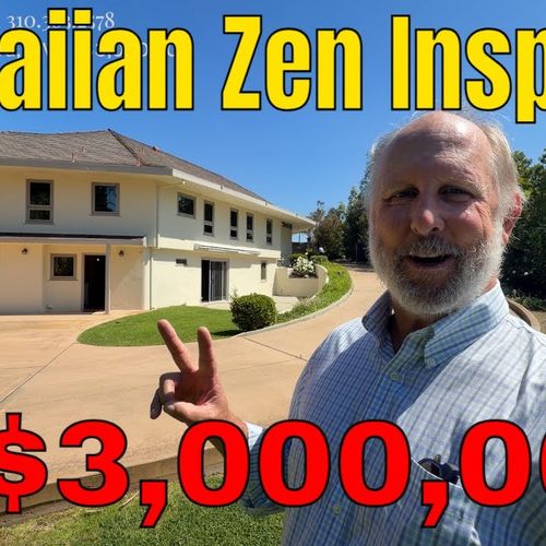 Inside a Hawaian Inspired Zen Artistic Huge Lot Home for Sale at 1209 Granvia Altamira