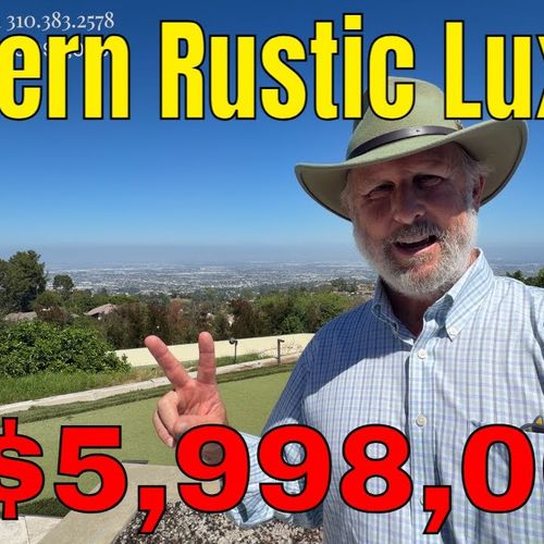 Modern Luxury Interior Style Rustic Ranch in Private Geated Rolling Hills at 4 Buckboard Ln