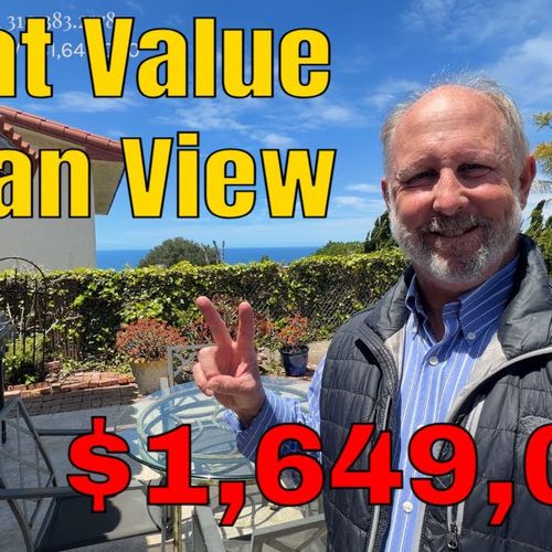 Great Value Ocean View Home for Sale at 6709 Verde Ridge Rd