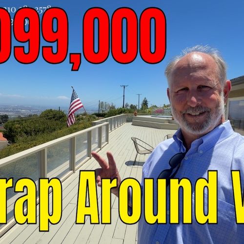 Fantastic Panoramic View from Queens Necklace LA Basin to Long Beach Single Level Home at 17 Bronco