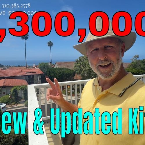 Upgraded Kitchen, Ocean Views in an Exceptional Palos Verdes Location at 2520 Via Sanchez