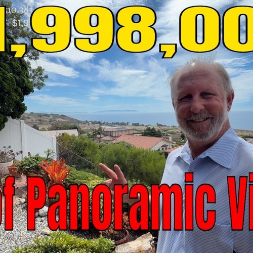 Spectacular Panoramic Ocean View Single Level Home for Sale at 30857 Rue Valois