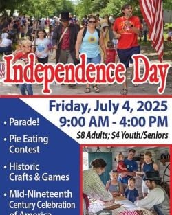 Independence Day 1855 at Missouri Town Living History Celebration 2025