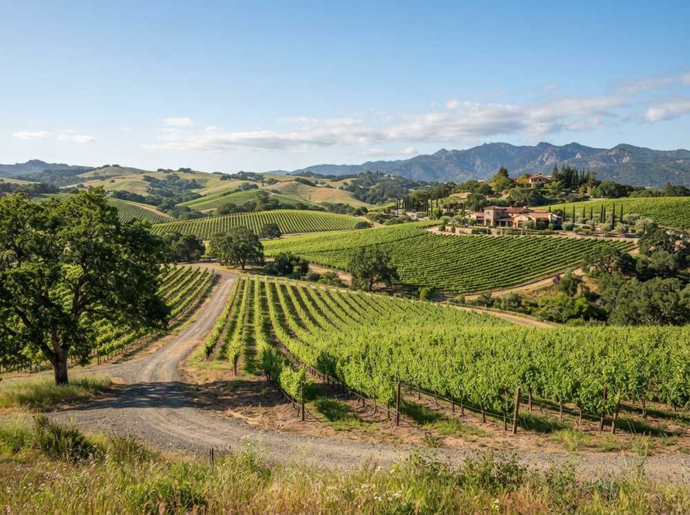 Acreage, vineyard, and landscape presentation