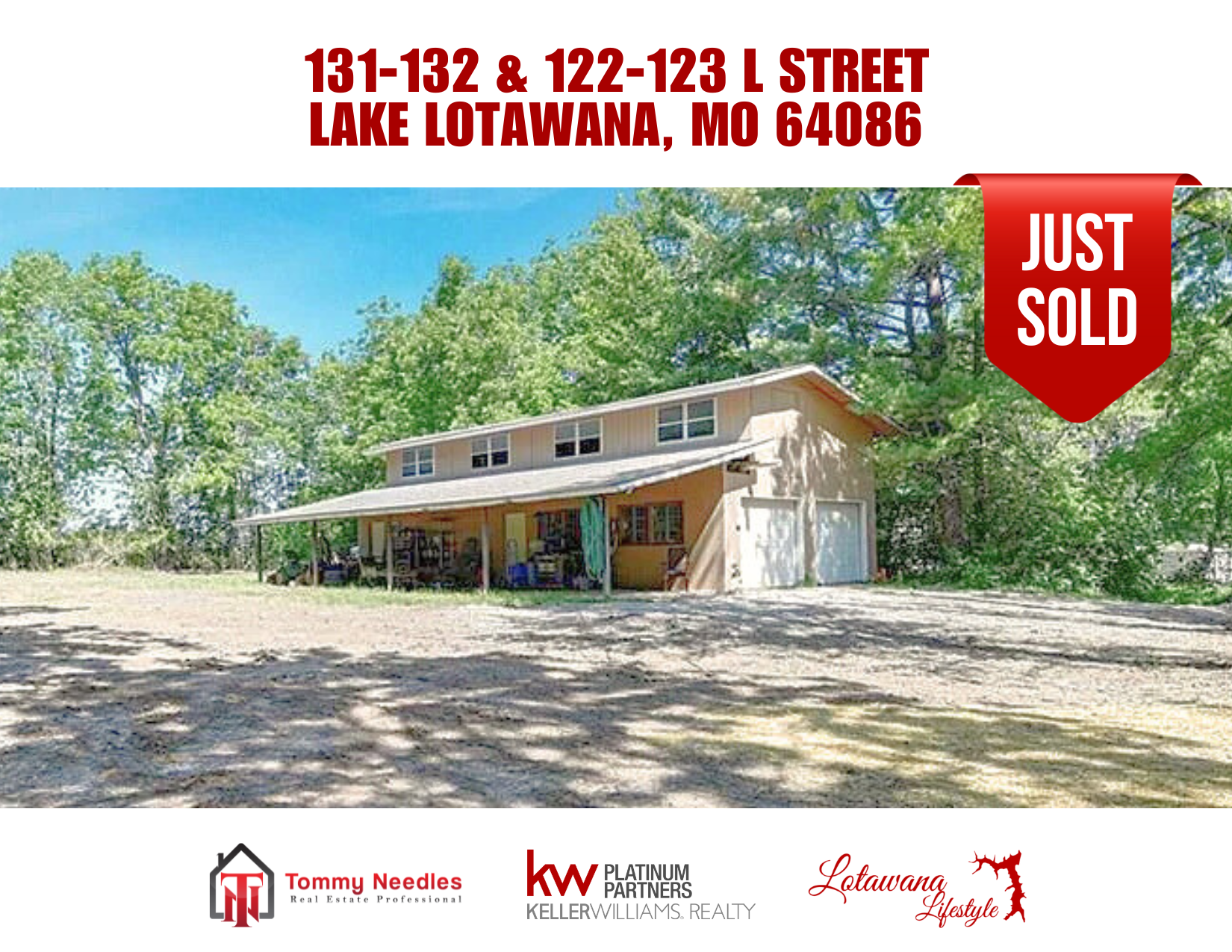 131-132 & 122-123 L Street Lake Lotawana, MO 64086