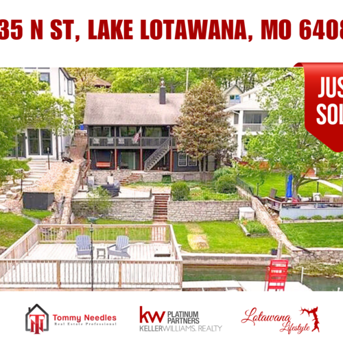 🌊 Just Sold: 35 N St, Lake Lotawana, MO 64086 🎉