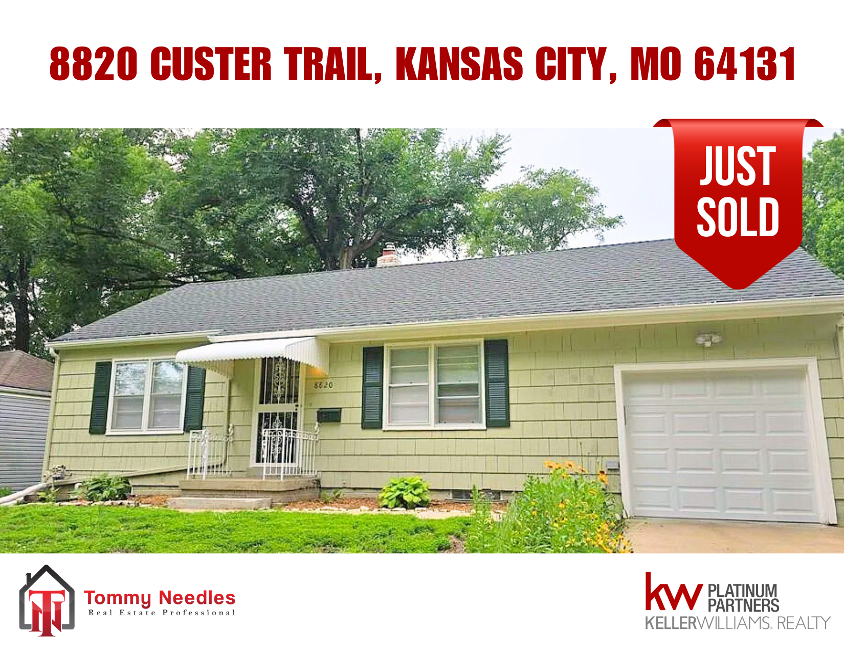 8820 CUSTER Trail, Kansas City, MO 64131