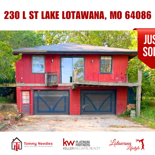 🏡 JUST SOLD: 230 L St, Lake Lotawana, MO 64086