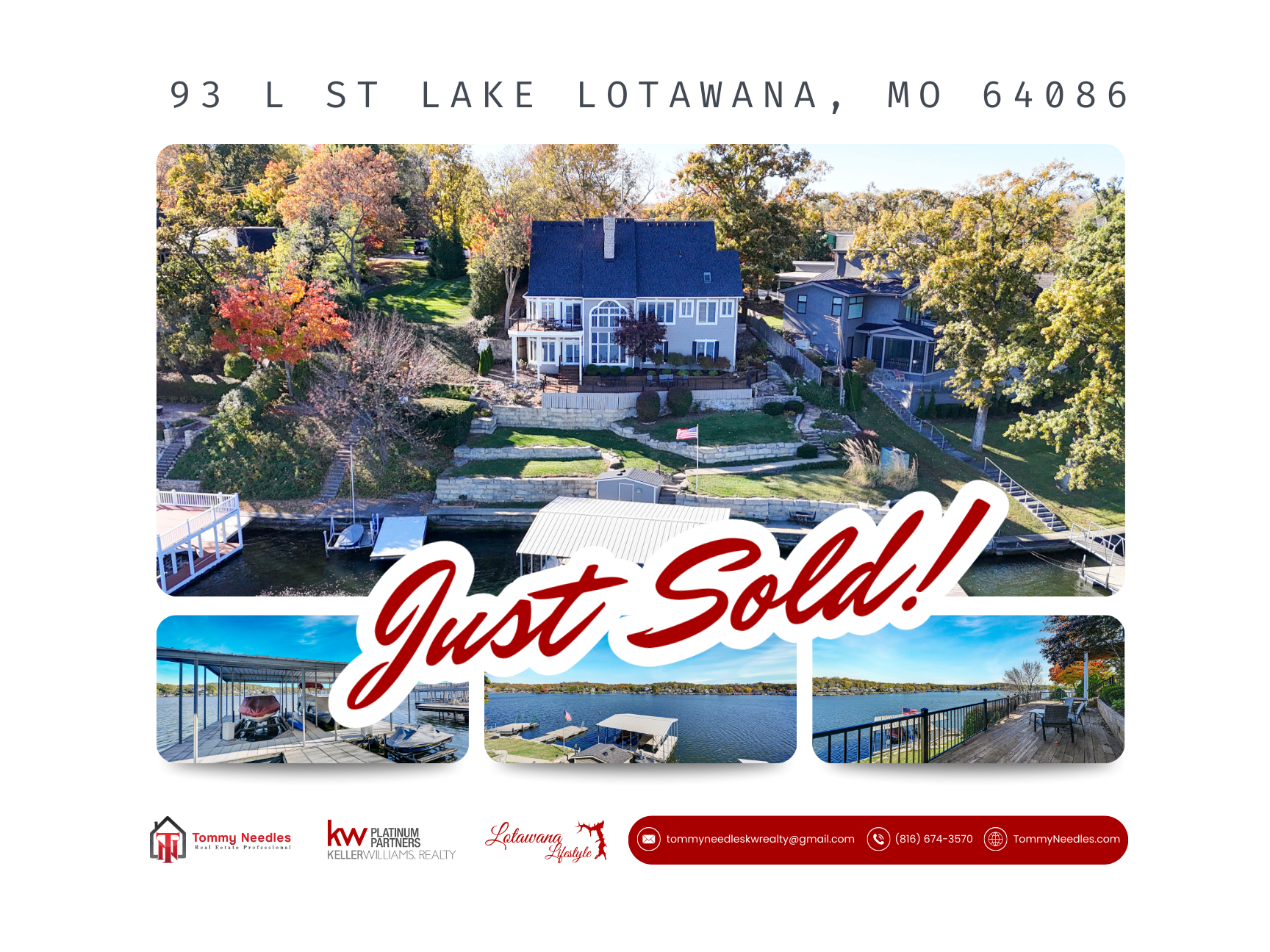 93 L st Lake Lotawana, MO 64086