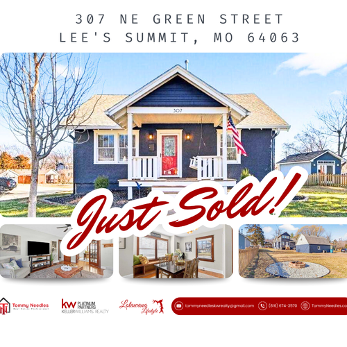 👊 🔑 DEAL CLOSED: LEE’S SUMMIT MOVES FAST — 307 NE GREEN STREET IS OFFICIALLY SOLD! 🏡⚡