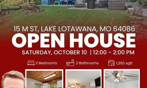 Open House at 15 M Street in Lake Lotawana, MO | Saturday, October 10