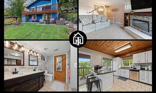 Price Improved: 15 M Street Waterfront Home at Lake Lotawana