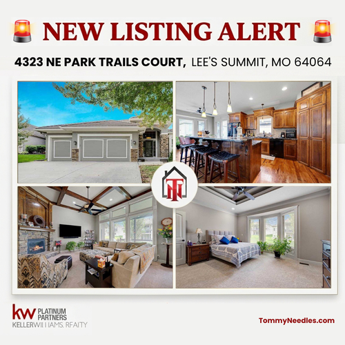 4323 NE Park Trails Court: Maintenance-Provided Living in Lee’s Summit