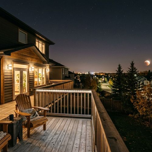 St. Albert Homes With Sky Views Will Have a Front-Row Seat to the August Lunar Eclipse