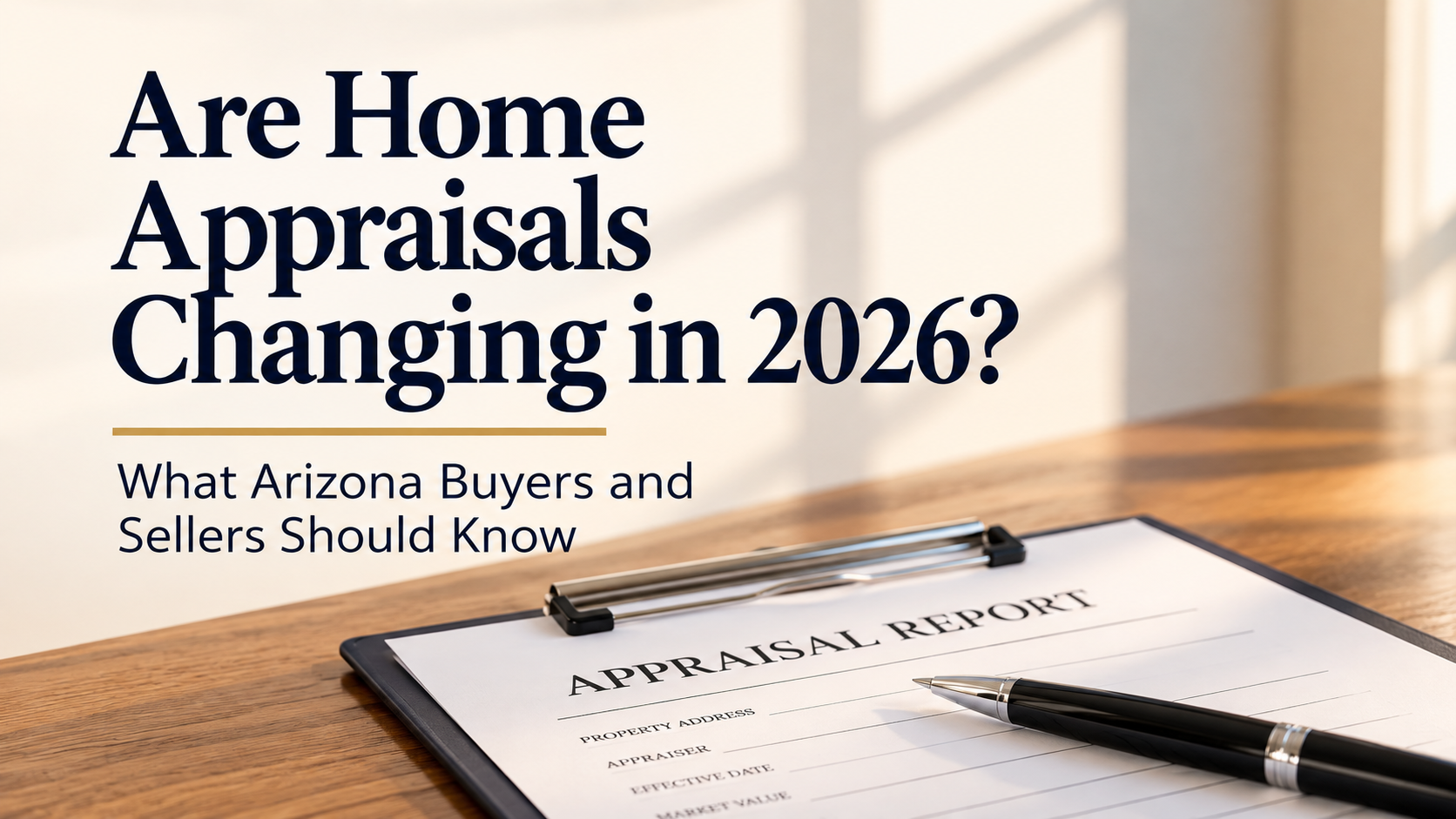 Are Home Appraisals Changing