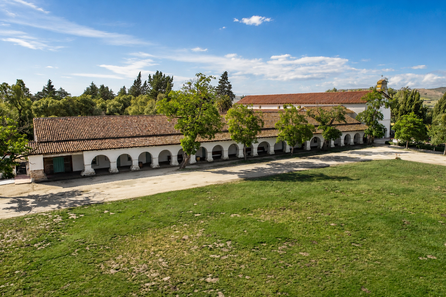 Mission San Juan Bautista historic grounds