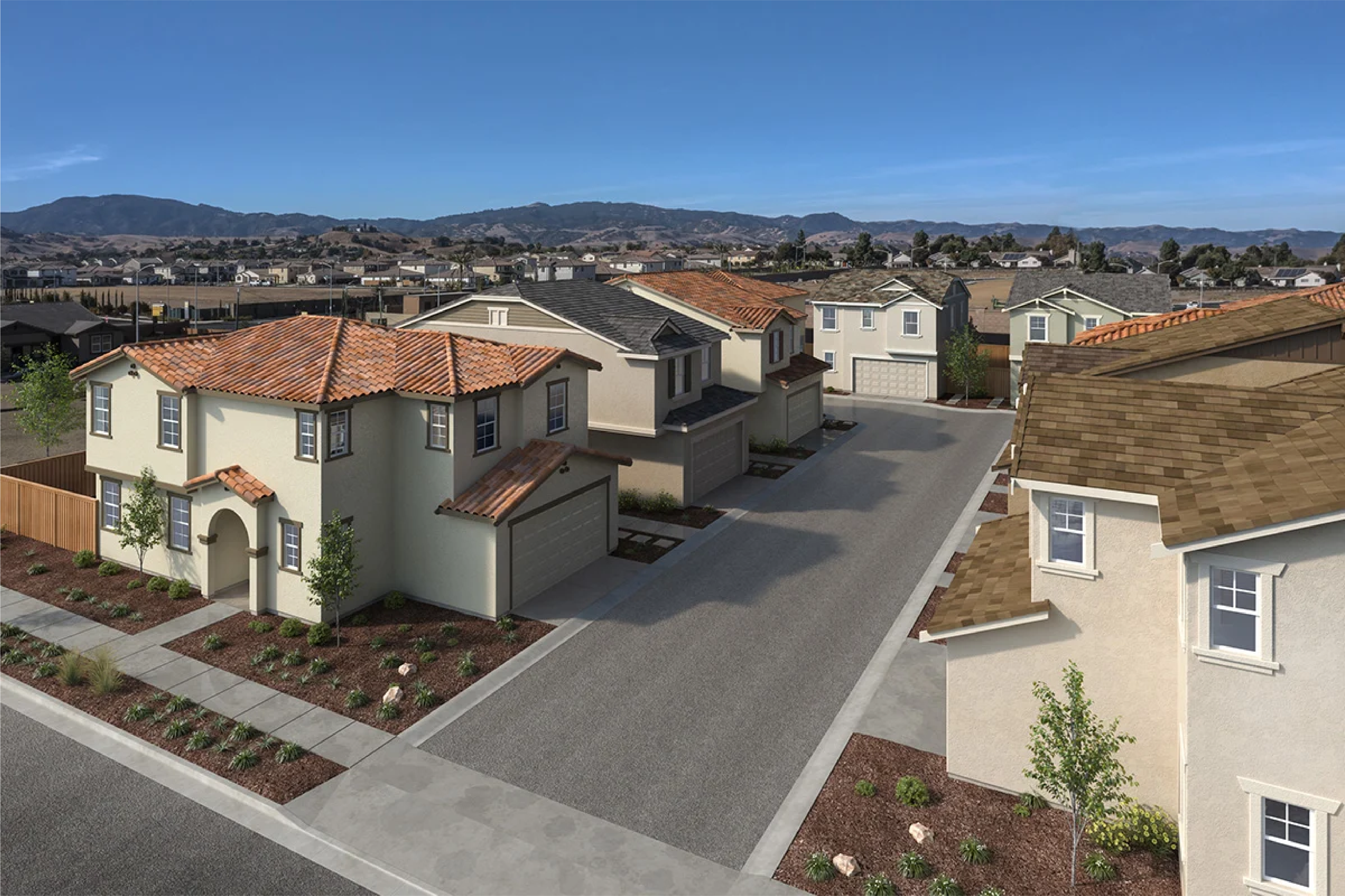 KB Home new home neighborhood and homesites in Hollister California