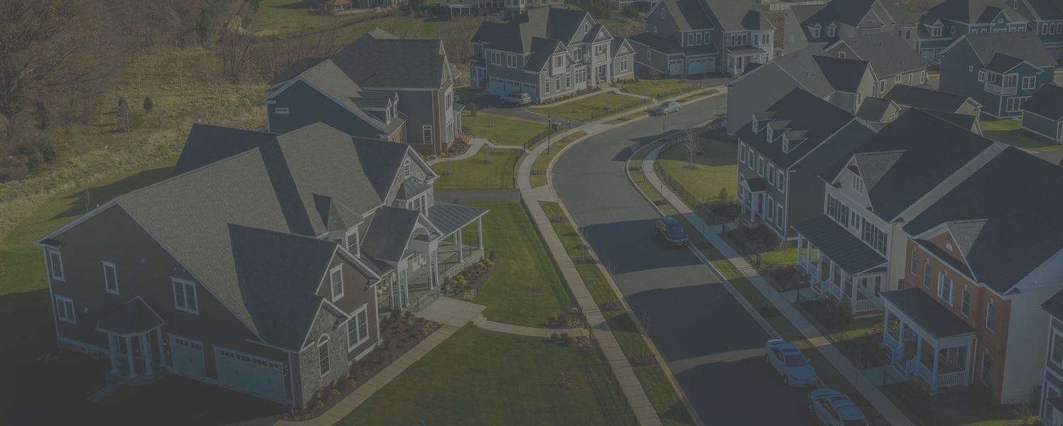 Aerial,View,Of,Typical,American,Colonial,Single,Family,Luxury,Home