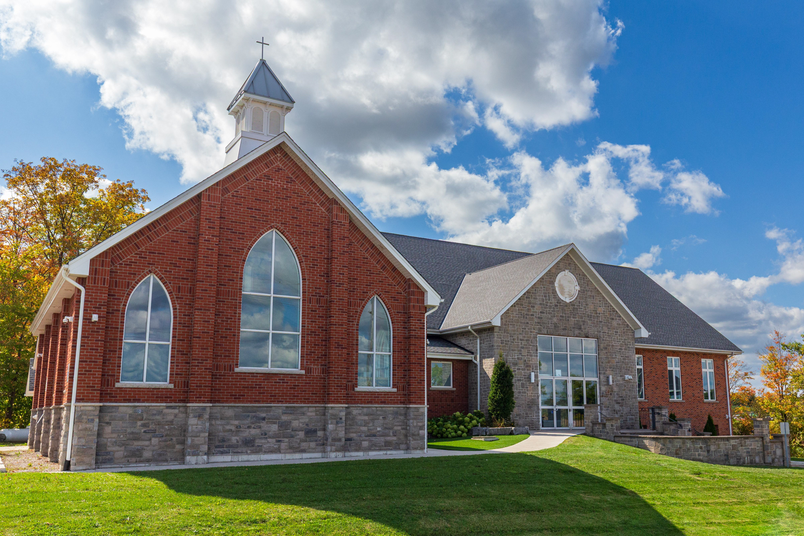 Church in Rural Burlington