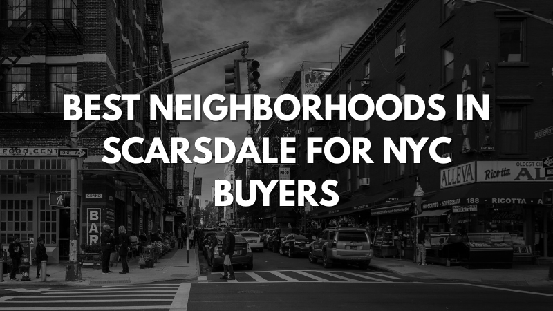 Scarsdale NY suburban neighborhood