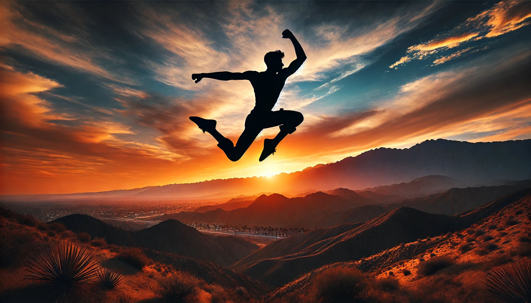 Unlocking-the-coachella-valley -Person leaping through the air - Janice Burney's blog