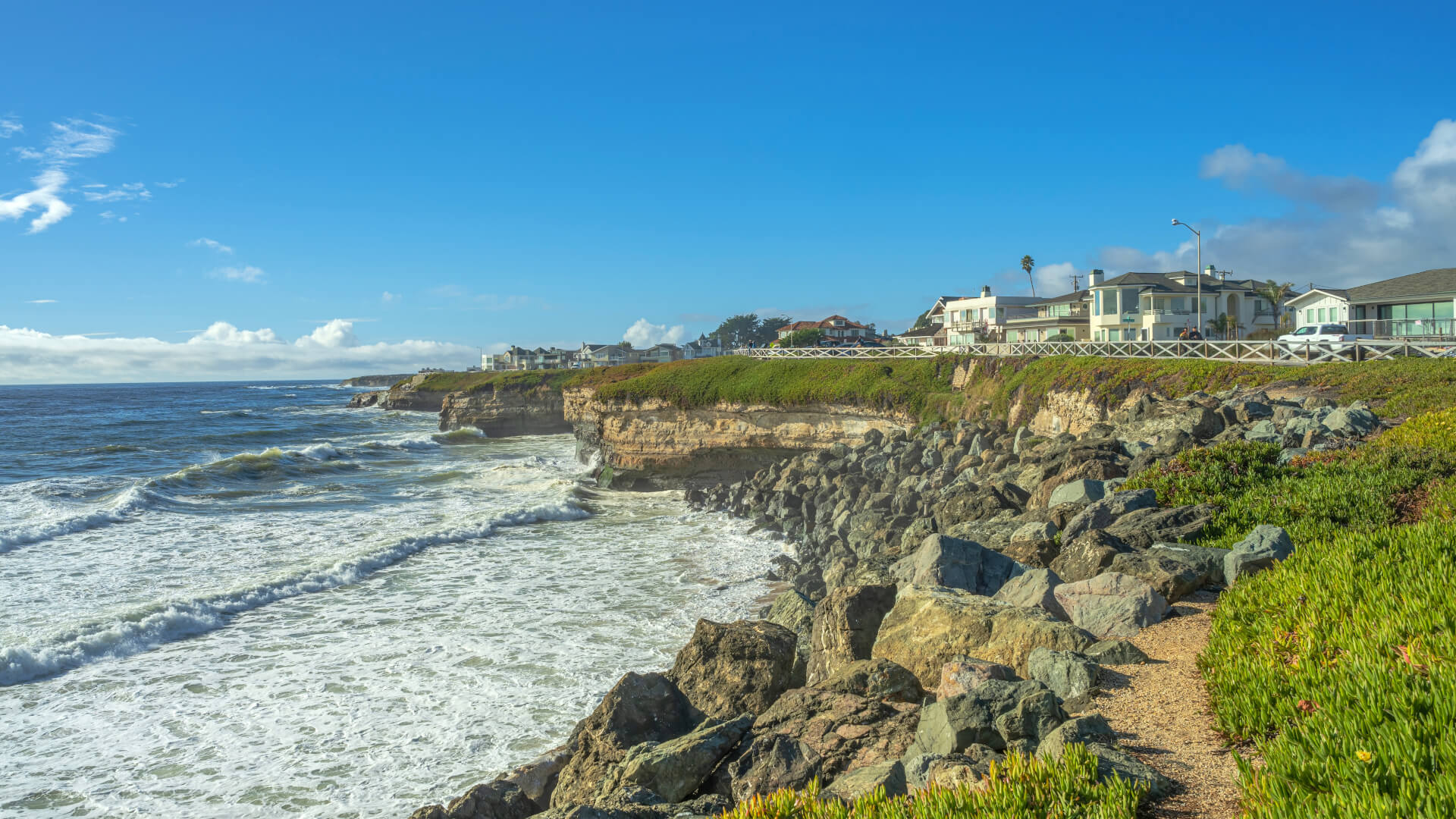 Santa Cruz california shoreline