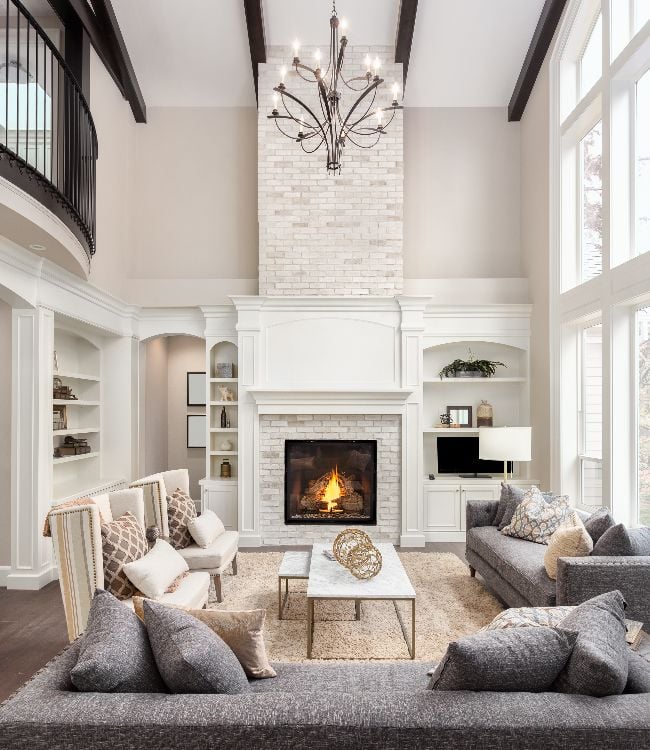 Beautiful living room interior with hardwood(1)