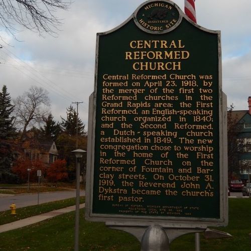 Grand Rapids History: Central Reformed Church Since 1918