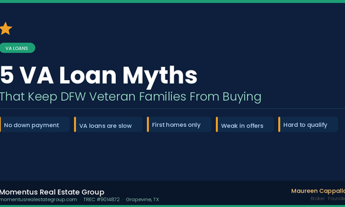 5 VA Loan Myths That Keep DFW Veteran &hellip;