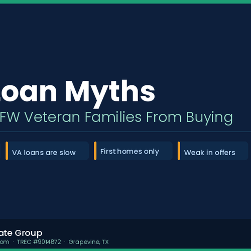 5 VA Loan Myths That Keep DFW Veteran Families From Buying