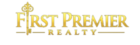 Elegant gold logo design for realty
