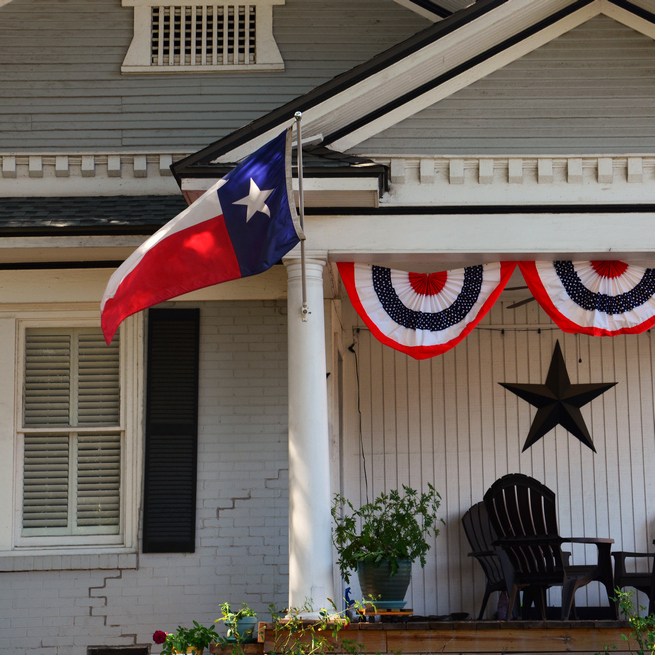 TCP Real Estate TExas Flag square