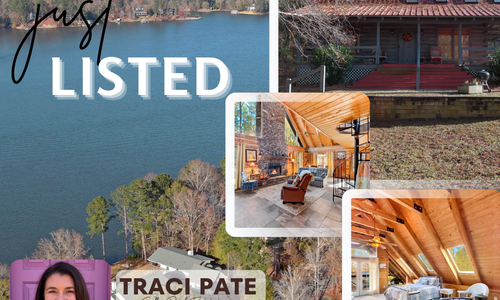 Just Listed: Turtle Cove Log Cabin with Lake Views for $199K