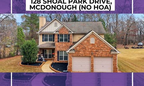 128 Shoal Park Drive McDonough GA | No HOA | Ola Homes for Sale
