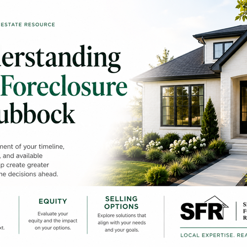 What Happens During Pre-Foreclosure? A Guide for Lubbock Homeowners