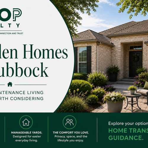 Garden Homes in Lubbock: A Low-Maintenance Living Option Worth Considering