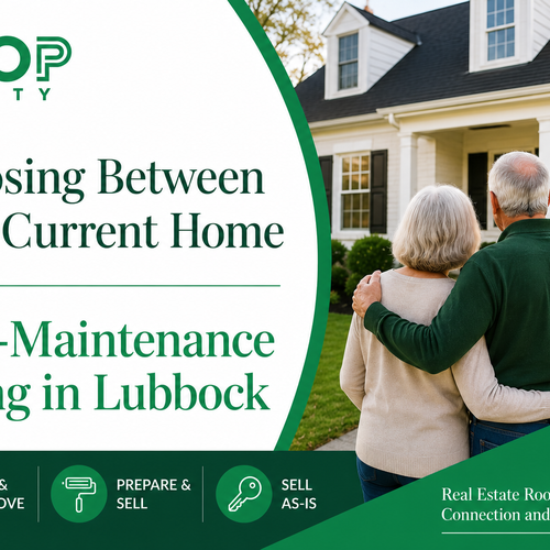 Should You Stay in Your Current Home or Consider Low-Maintenance Living in Lubbock?