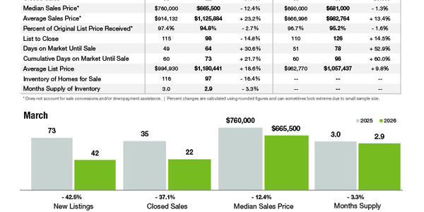 Davidson Market Statistics