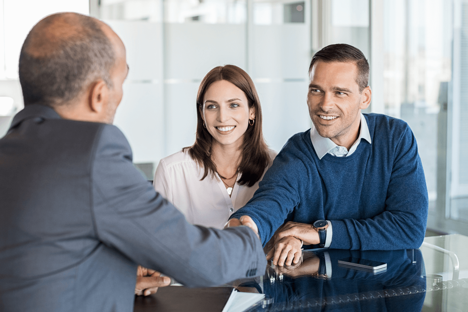 First-time buyer getting mortgage pre-approval from a lender