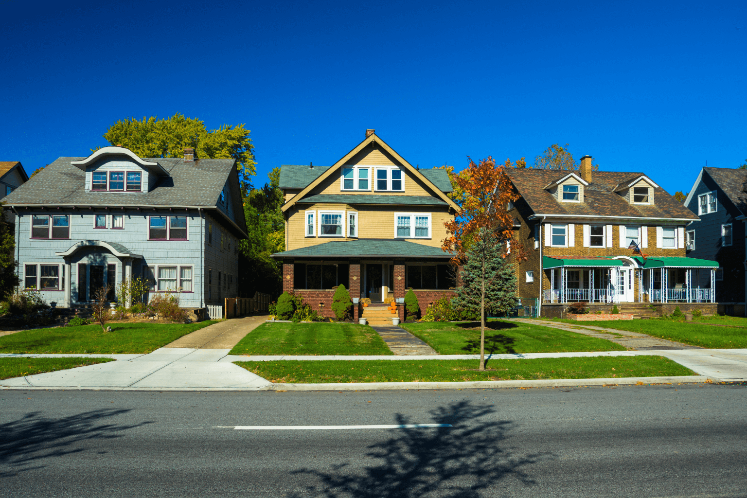 Affordable homes in Walnut Creek, CA neighborhood with houses and trees