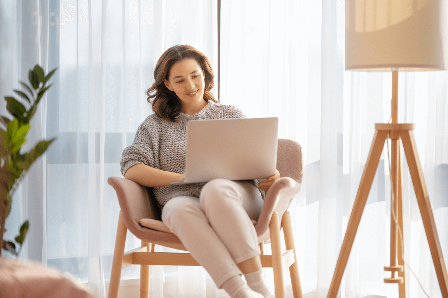 Person reviewing a home buying checklist on a laptop at home in Danville