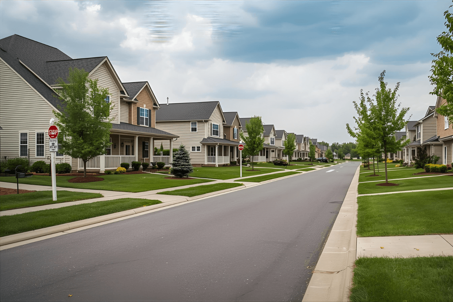 Pleasanton CA homes for sale on a quiet street